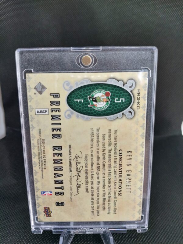 2008-2009 Upper Deck Premier Kevin Garnett #PR3-KG 57/99 - Image 2
