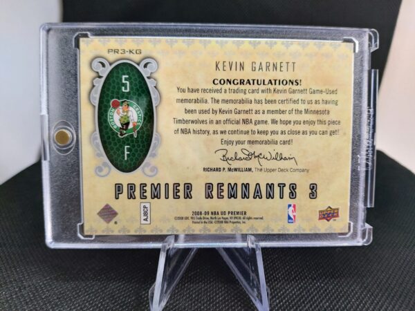 2008-2009 Upper Deck Premier Kevin Garnett #PR3-KG 57/99 - Image 4