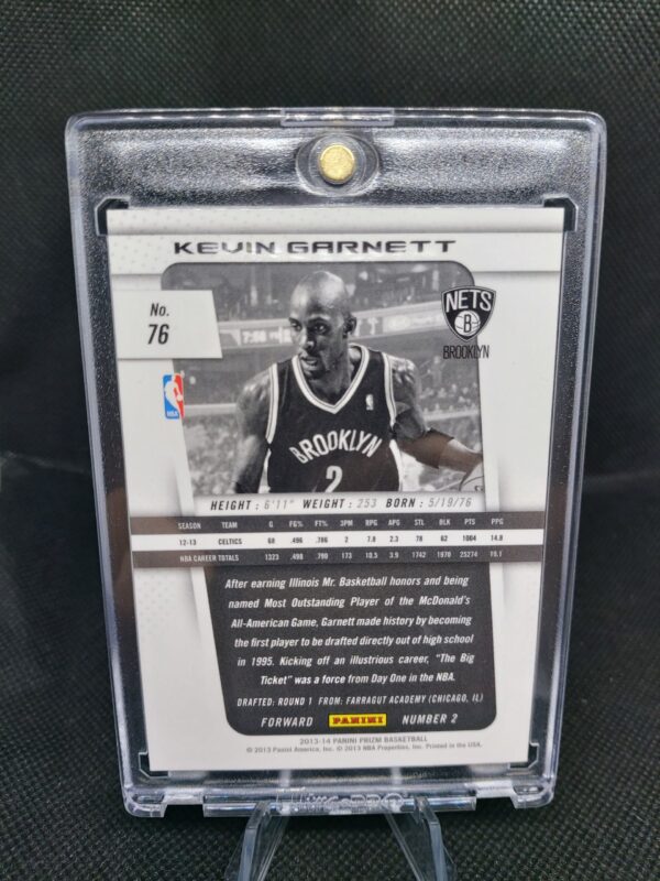 2013-2014 Panini Prizm Kevin Garnett #76 - Image 2