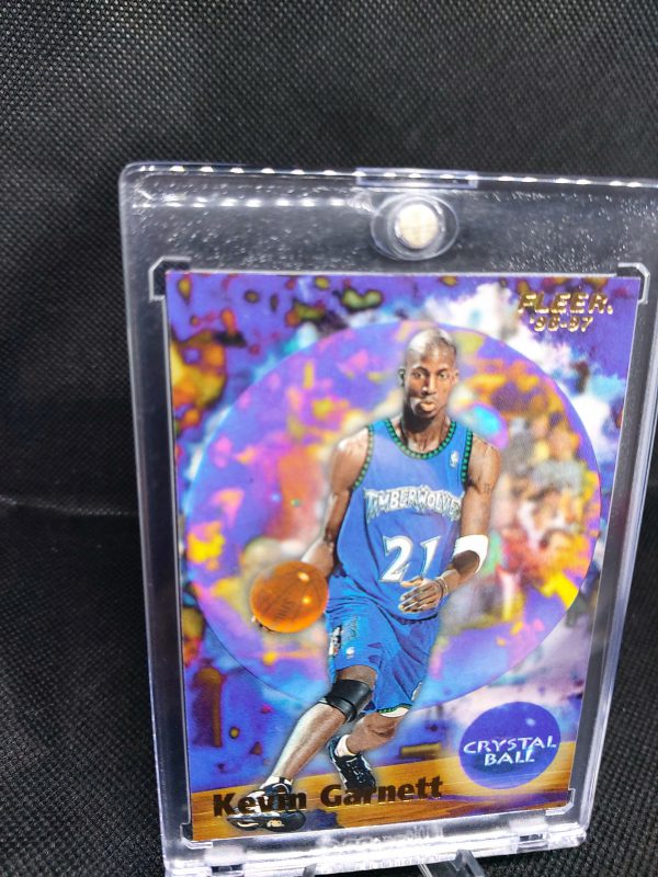 1996-1997 Fleer Crystal Ball Kevin Garnett #269 - Image 3