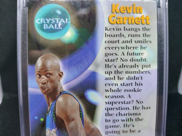 1996-1997 Fleer Crystal Ball Kevin Garnett #269 - Image 9