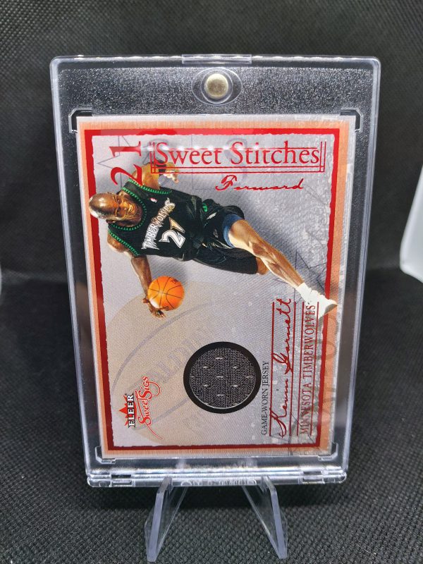 2004-2005 Fleer Sweet Sigs Stitches Kevin Garnett #SST-KG