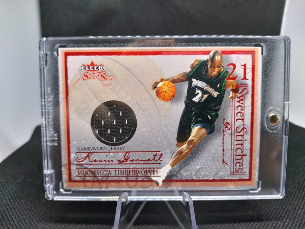 2004-2005 Fleer Sweet Sigs Stitches Kevin Garnett #SST-KG - Image 3