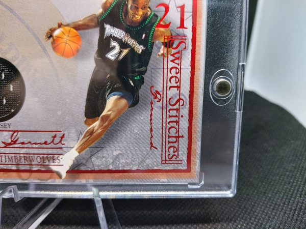 2004-2005 Fleer Sweet Sigs Stitches Kevin Garnett #SST-KG - Image 9