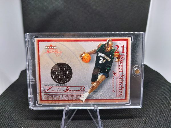 2004-2005 Fleer Sweet Sigs Stitches Kevin Garnett #SST-KG - Image 11