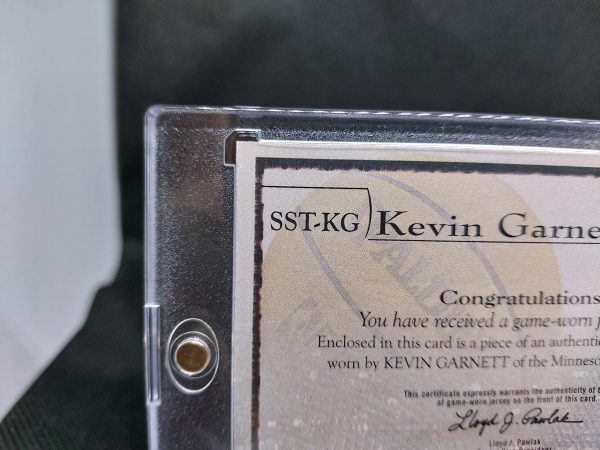 2004-2005 Fleer Sweet Sigs Stitches Kevin Garnett #SST-KG - Image 13