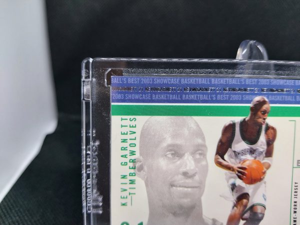 2003-2004 Fleer Showcase Basketballs Best Kevin Garnett #BB-KG - Image 4