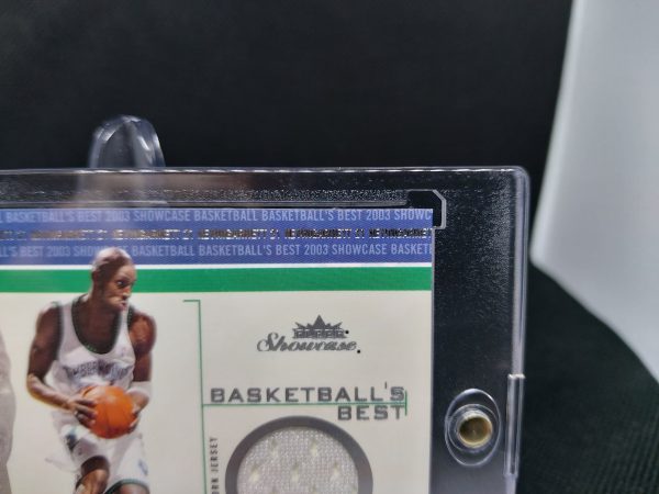 2003-2004 Fleer Showcase Basketballs Best Kevin Garnett #BB-KG - Image 5