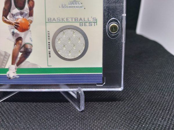 2003-2004 Fleer Showcase Basketballs Best Kevin Garnett #BB-KG - Image 7