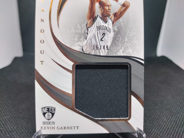 2018-2019 Panini Immaculate Standout Kevin Garnett #SM-KGN 16/49 - Image 5