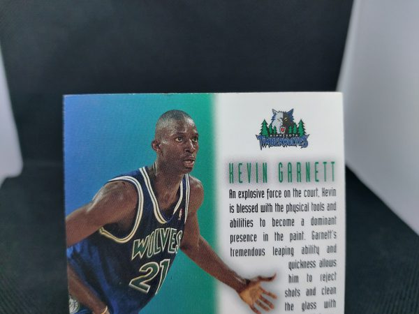 1996-1997 Fleer Ultra On The Bloch Kevin Garnett #126 - Image 8