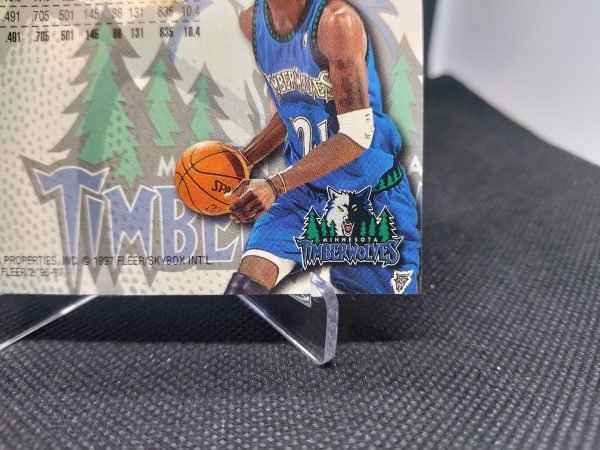 1996-1997 Fleer Kevin Garnett #216 - Image 10