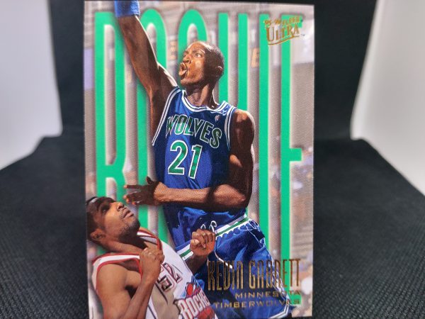 1995-1996 Fleer Ultra Rookie Kevin Garnett #274 - Image 3