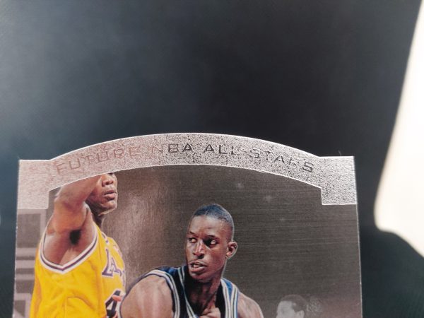 1995-1996 Upper Deck SP All-Star Die Cut Kevin Garnett #AS28 - Image 2