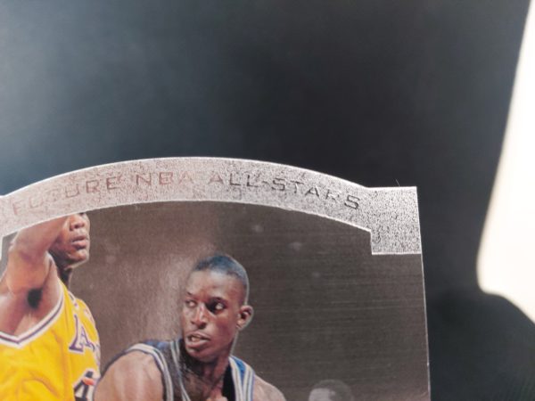 1995-1996 Upper Deck SP All-Star Die Cut Kevin Garnett #AS28 - Image 3