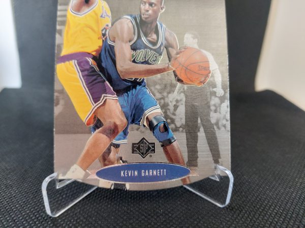 1995-1996 Upper Deck SP All-Star Die Cut Kevin Garnett #AS28 - Image 6