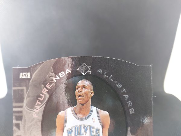 1995-1996 Upper Deck SP All-Star Die Cut Kevin Garnett #AS28 - Image 9