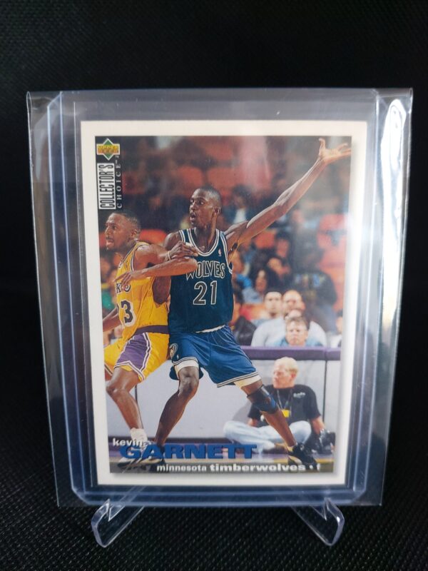 1995-1996 Upper Deck Collectors Choice Kevin Garnett #275 - Image 2