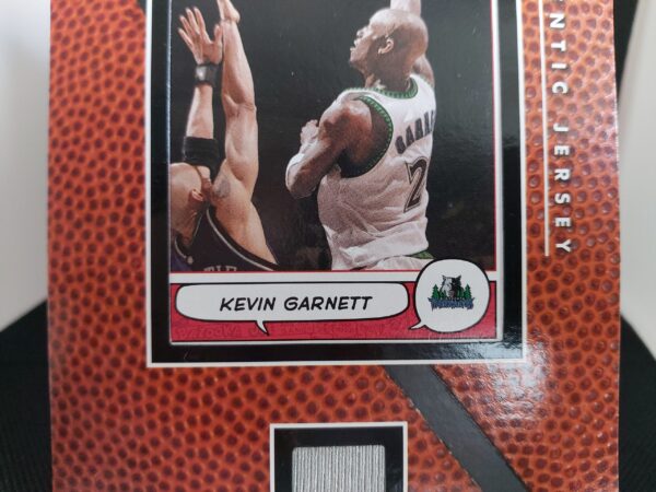 2004-2005 Topps Bazooka 4x6 Authentic Jersery Kevin Garnett - Image 5