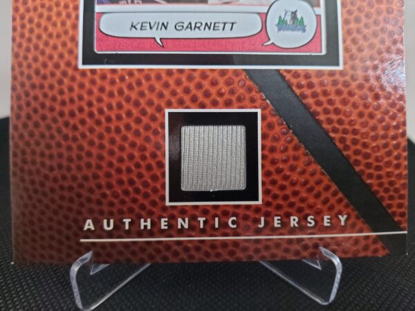 2004-2005 Topps Bazooka 4x6 Authentic Jersery Kevin Garnett - Image 6
